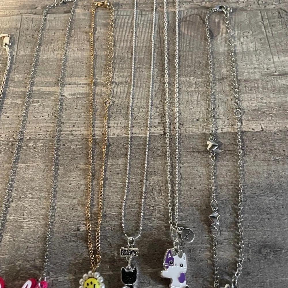 Little Girls Watch Bracelets Necklaces Bundle Fashion Jewelry Nickle Free